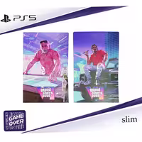 برچسب کنسول PS5 SLIM (GO) طرح GTA A