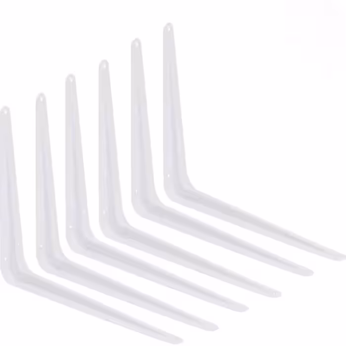 پایه نگهدارنده طبقه دیواری مدل M15 مجموعه 6 عددی | کالا مکس