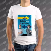 تیشرت مردانه طرح Catch Me If You Can TS-180