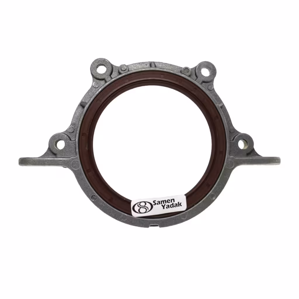 درب بوش عقب میل لنگ با کاسه نمد پراید