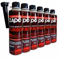 اکتان بوستر زادو مدل Turbo حجم 600 میلی لیتر بسته 6 عددی
