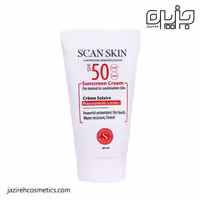 ضدآفتاب بی رنگ پوست نرمال تا مختلط SPF50 اسکن اسکین