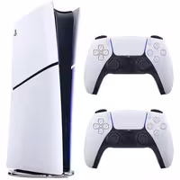 کنسول بازی سونی PS5 Slim Digital   یک دسته اضافه