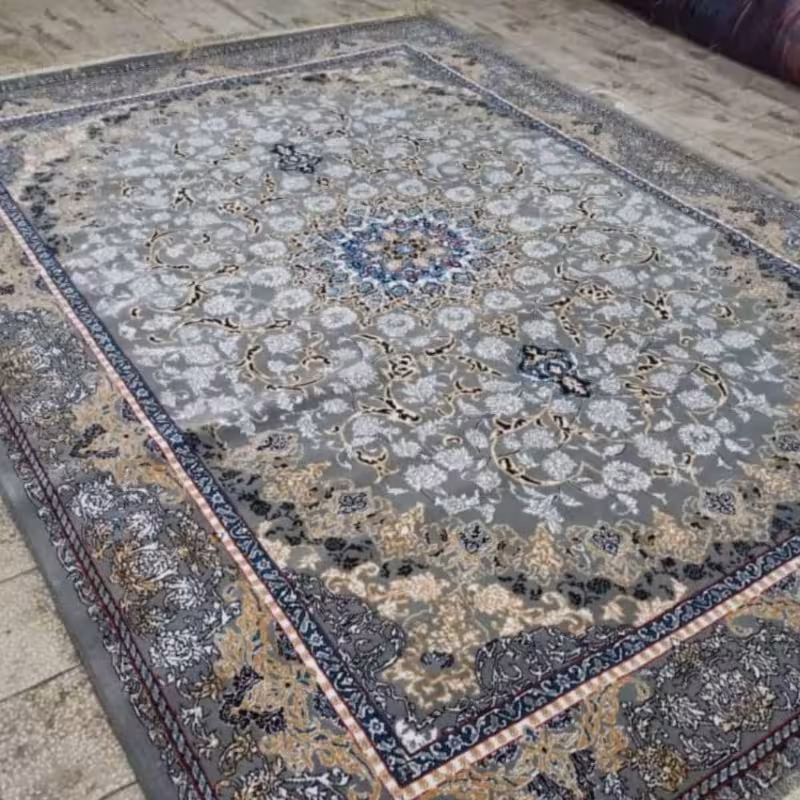 فرش ماشینی 9متری جدید کاشان