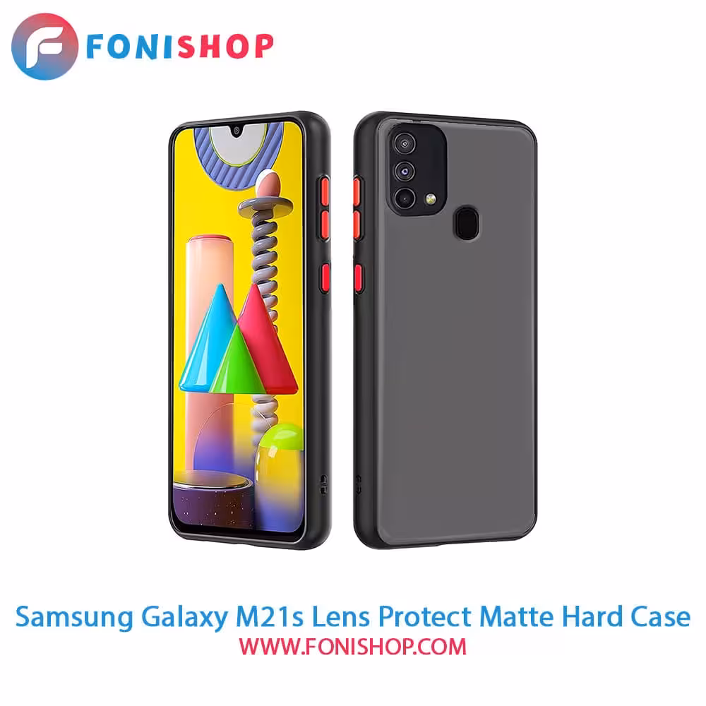 قاب ، کاور پشت مات محافظ لنزدار سامسونگ Samsung Galaxy M21s