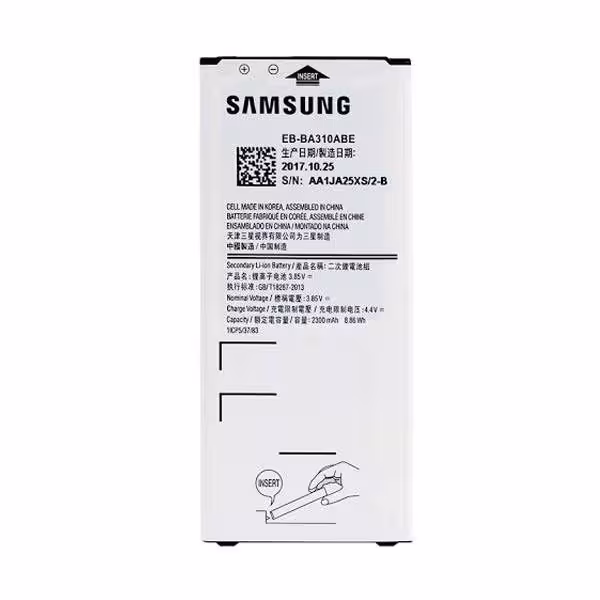 باتری اصلی گوشی موبایل سامسونگ Samsung Galaxy A3 2016/A310