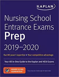 خرید و دانلود نسخه کامل کتاب Nursing School Entrance Exams Prep 2019-2020 Your All-in-One Guide to the Kaplan and HESI Exams (Kaplan Test Prep)