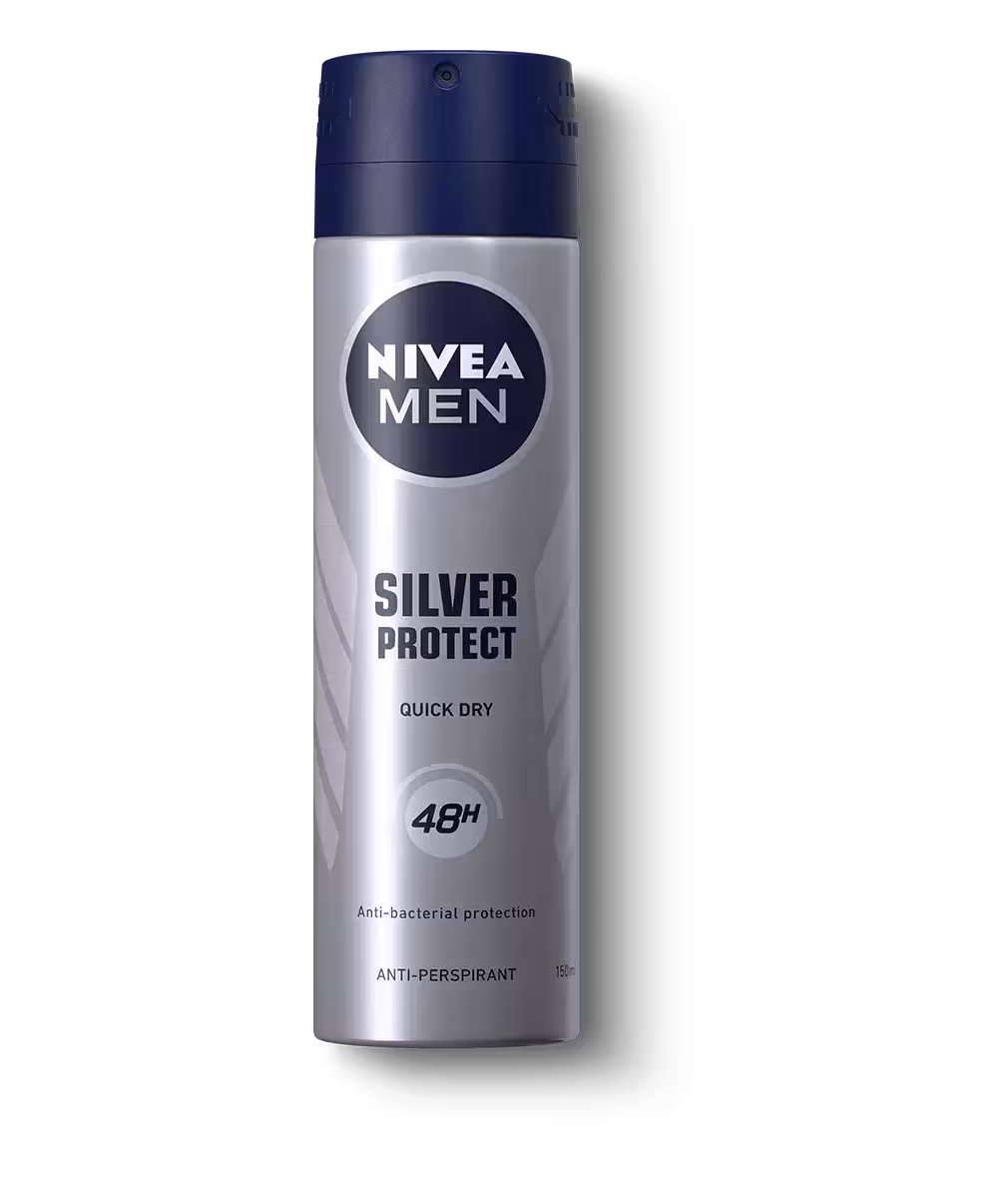 اسپری مردانه نیوآ Nivea مدل Silver Protect