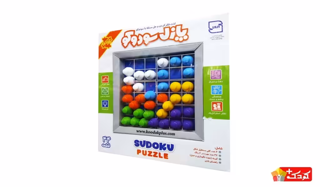 بازی فکری فکرآذین مدل پازل سودوکو