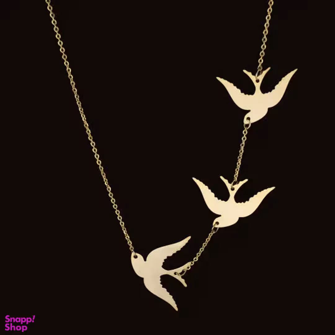 گردنبند طلا 18 عیار زنانه سانا گالری کد D10055