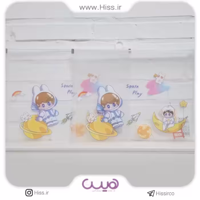 کاور A4 پسر فضانورد (مدل رندوم)