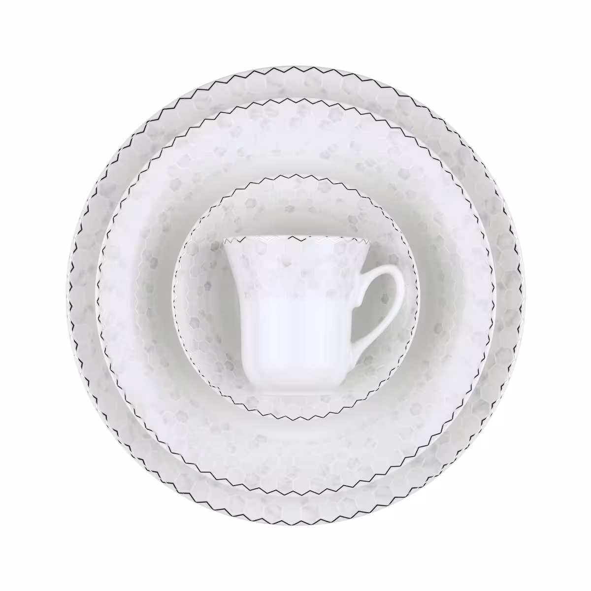 سرویس 81 پارچه 12 نفره طرح هانیکام