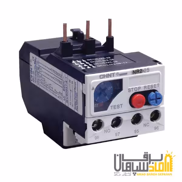 بی متال ( رله حرارتی/ اضافه جریان) چینت مدل NR2-25 تنظیمات 16-1 آمپر