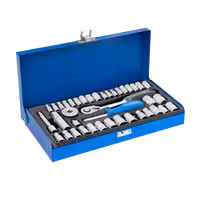 جعبه بکس 1/4 و 3/8 اینچ 40 پارچه نووا مدل 7002