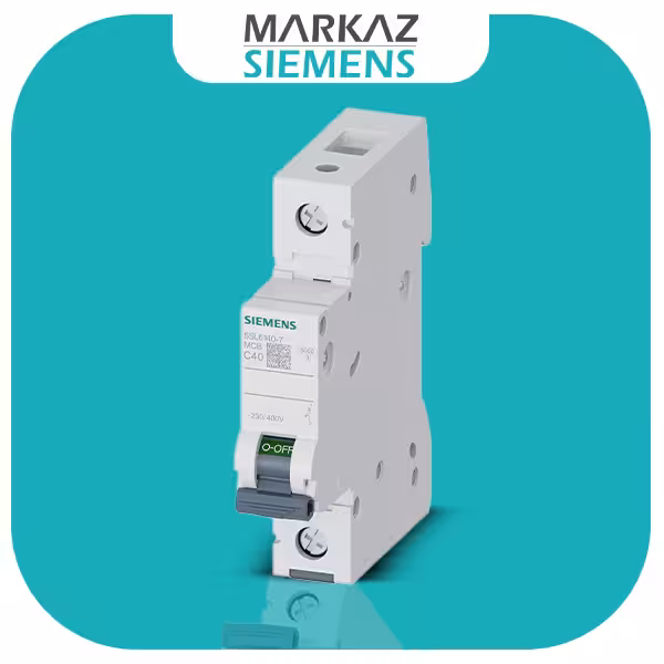 کلید مینیاتوری زیمنس 5SL6140-7، 40 آمپر، تک پل، تیپ C