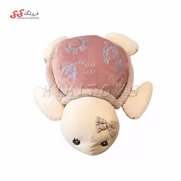 عروسک پولیشی لاک پشت خوابیده سایز 4 plush toys