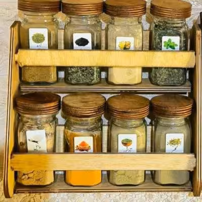 استند مکارتی 2طبقه و 3طبقه ایستاده و داخل کابینتی