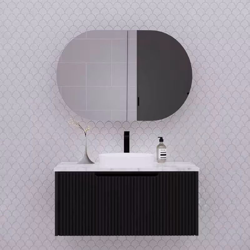 آینه سرویس بهداشتی الف طرح سرو کد SO-60-40