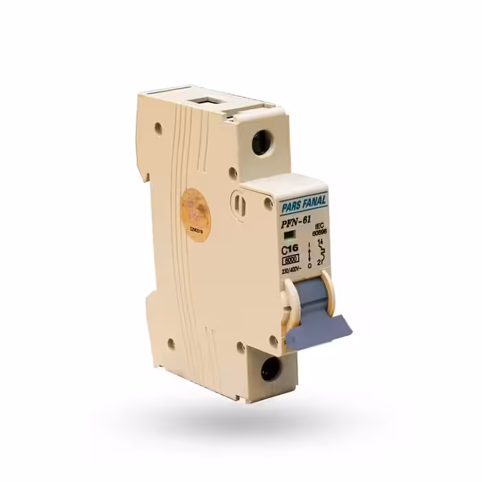 کلید مینیاتوری تک پل 16 آمپر پارس فانال