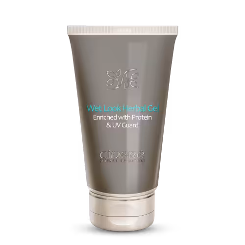 ژل مو سینره مدل Wet Look گیاهی حجم 150 میلی لیتر