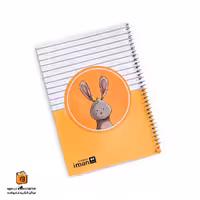 دفتر خط دار طرح خرگوش ایمان (iman)