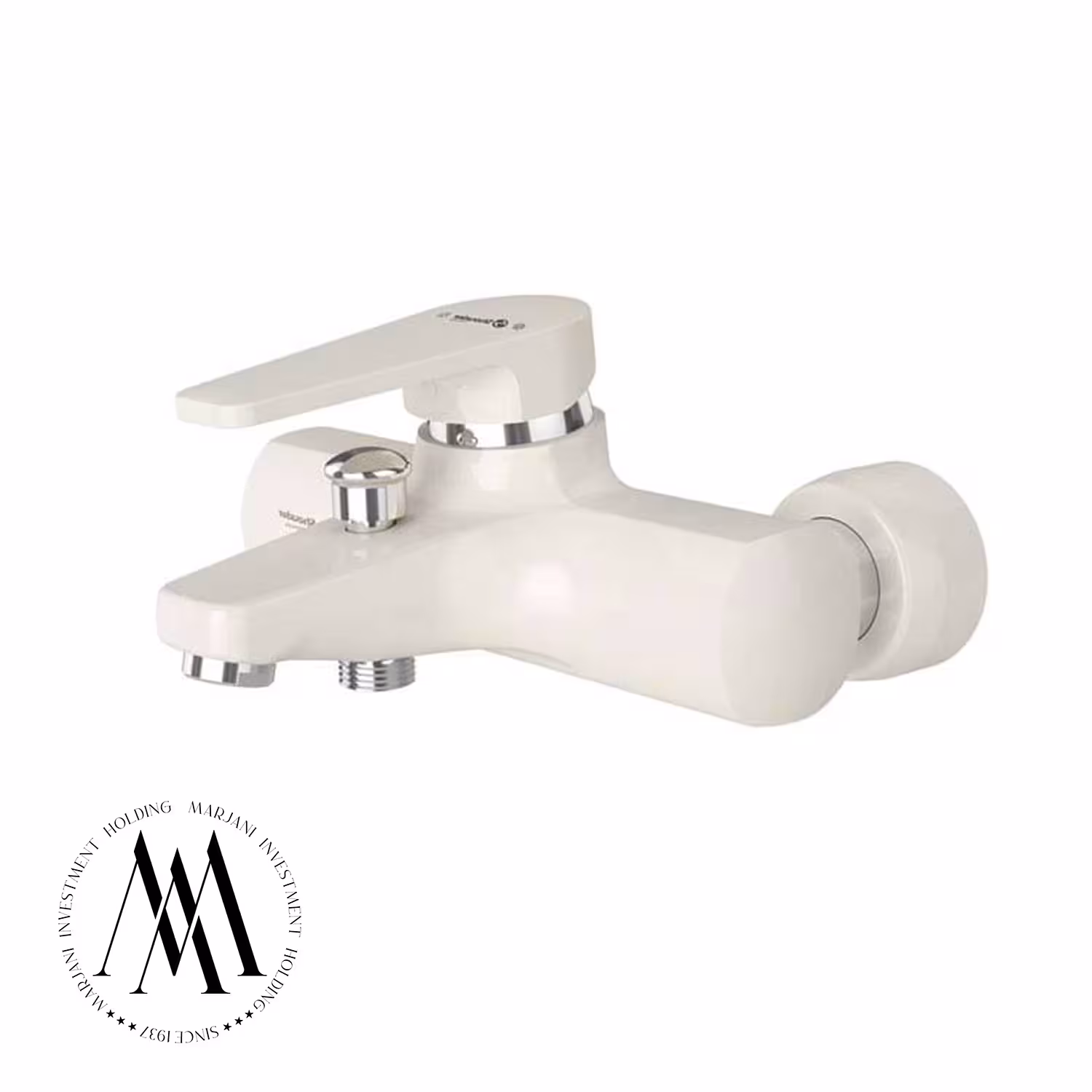 شیر حمام شودر مدل لیون (شیری کروم)