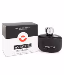 عطر و ادکلن مردانه پاریس بلو آویاتور بلک لدر ادو تویلت Paris Bleu Aviator Black Leather EDT for Men