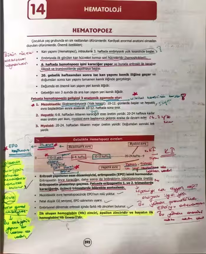 خرید و دانلود نسخه کامل کتاب Pediatrik Hematoloji Notu