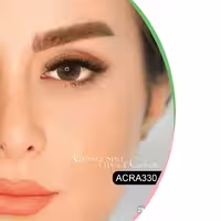 لنز چشم فصلی هرا رنگ سبز عسلی متوسط شماره ACRA330