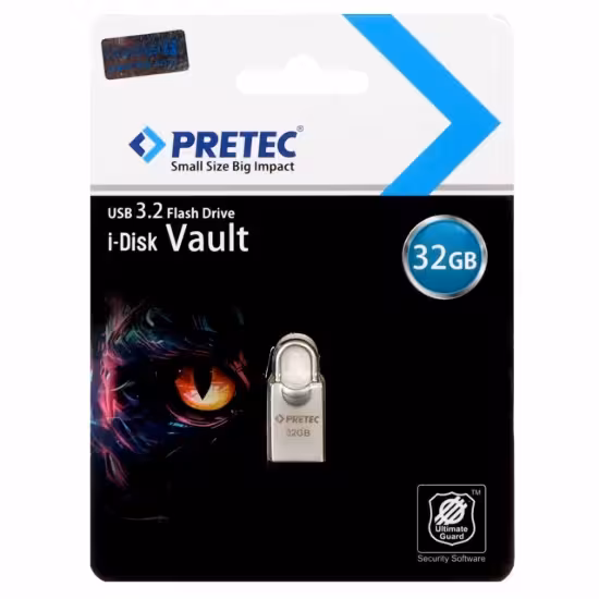 فلش مموری پرتک مدل Vault USB 3.2 ظرفیت 32 گیگابایت