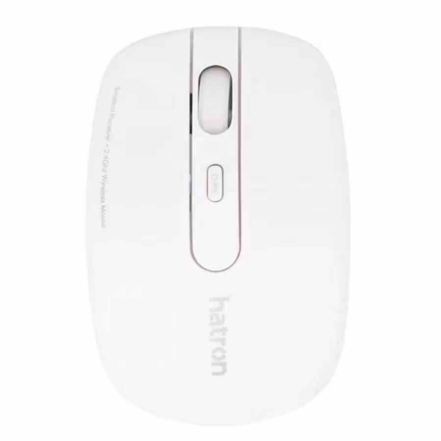 ماوس بی سیم هترون مدل HMW112SL – سفید