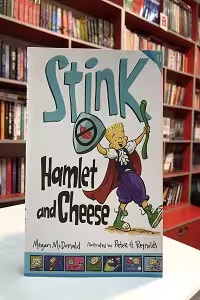 کتاب Stink 11 Hamlet and Cheese اثر Megan McDonald and Peter H. Reynolds