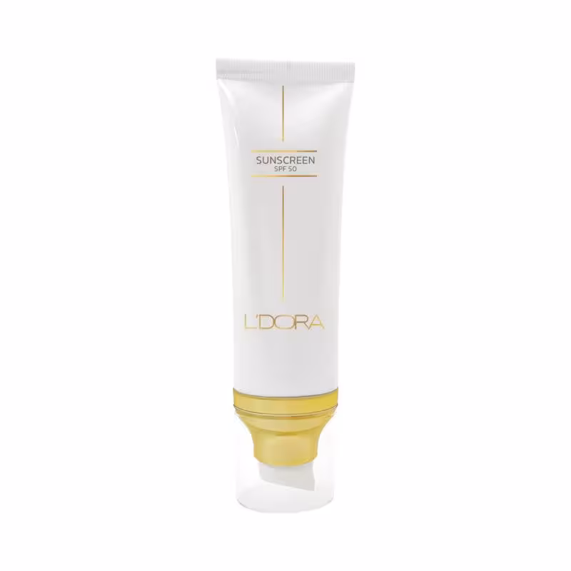 کرم ضدآفتاب SPF50 بی رنگ مناسب انواع پوست 80 میلی لیترتحت لیسانس فرانسه