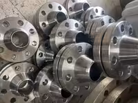 فلنج گلودار 2 اینچ دابلکس استنلس استیل ریس فیس رده 40 کلاس 300  B16.5 از جنس  A SA182/F51