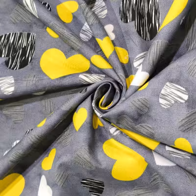 پارچه ملحفه مدل قلب عرض2متر