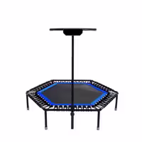 Trampoline handle
