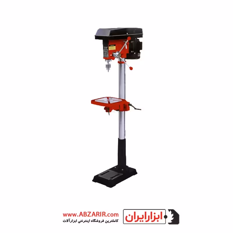 دریل ستونی 20 میلیمتر پایه بلند همراه با گیره محک مدل SP-5220 B