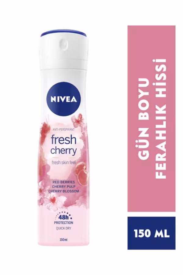اسپری ضد تعریق نیوآ مدل fresh cherry حجم 150 میل ساخت آلمان