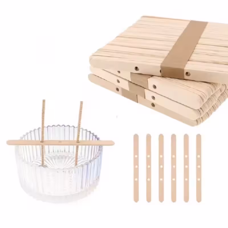 نگهدارنده چوبی بلند فیتیله نخی شمع یک عدد | amazonchi