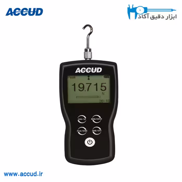 نیروسنج دیجیتال کشش و فشار50 نیوتن Accud (آکاد) مدل DF50E