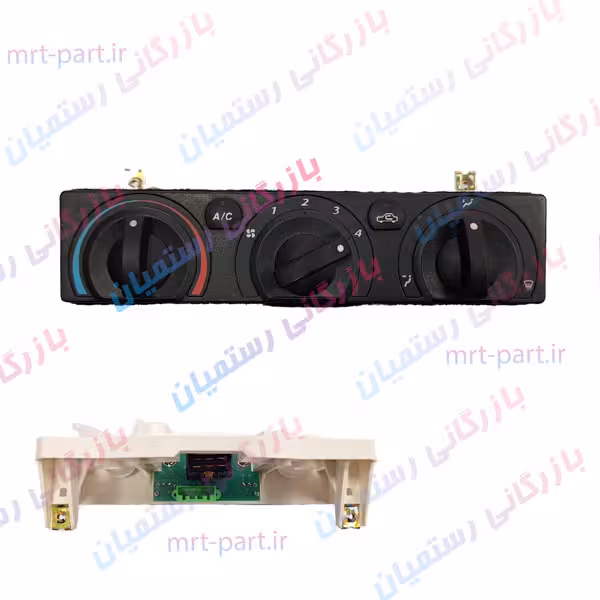 پنل بخاری پژو روتاری دو سوکت باریک کد 04