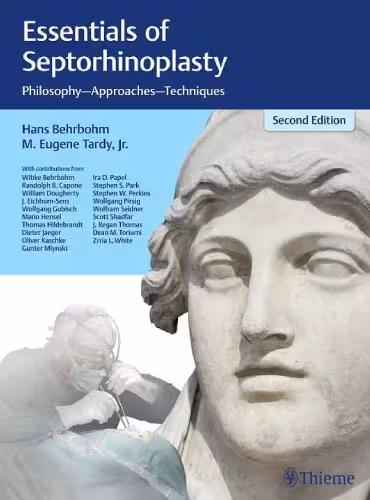 خرید و دانلود نسخه کامل کتاب Essentials of Septorhinoplasty: Philosophy, Approaches, Techniques
