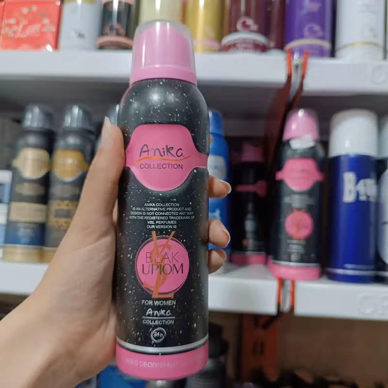 اسپری بدن زنانه آنیکا مدل  بلک اپیوم حجم 200 میل