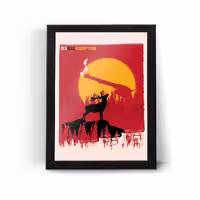 تابلو قاب رد دد ریدمپشن Red Dead Redemption