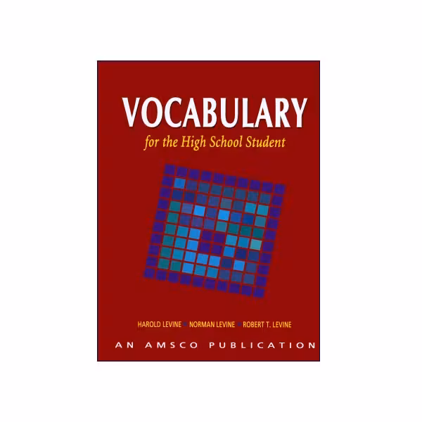 vocabulary for high school student