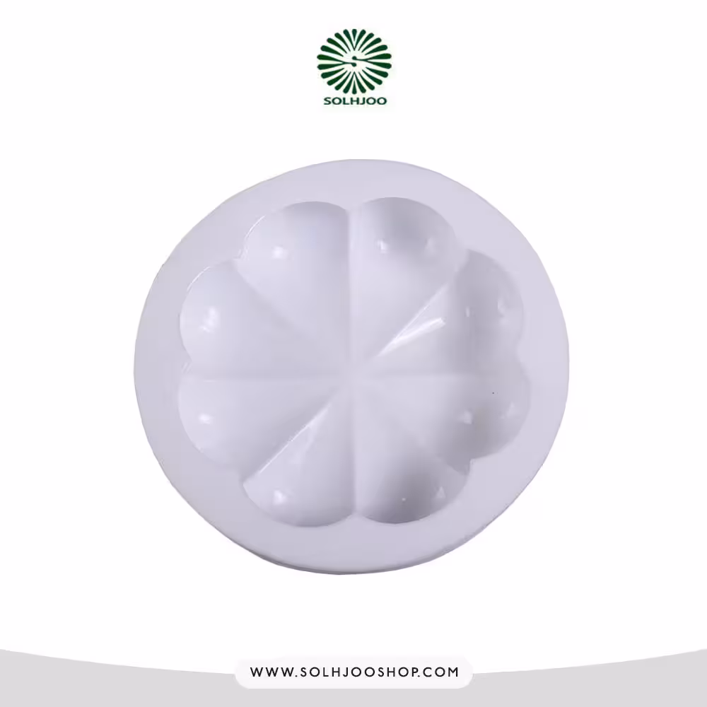 قالب سیلیکونی 3 بعدی گل 8 پر 7.5*5