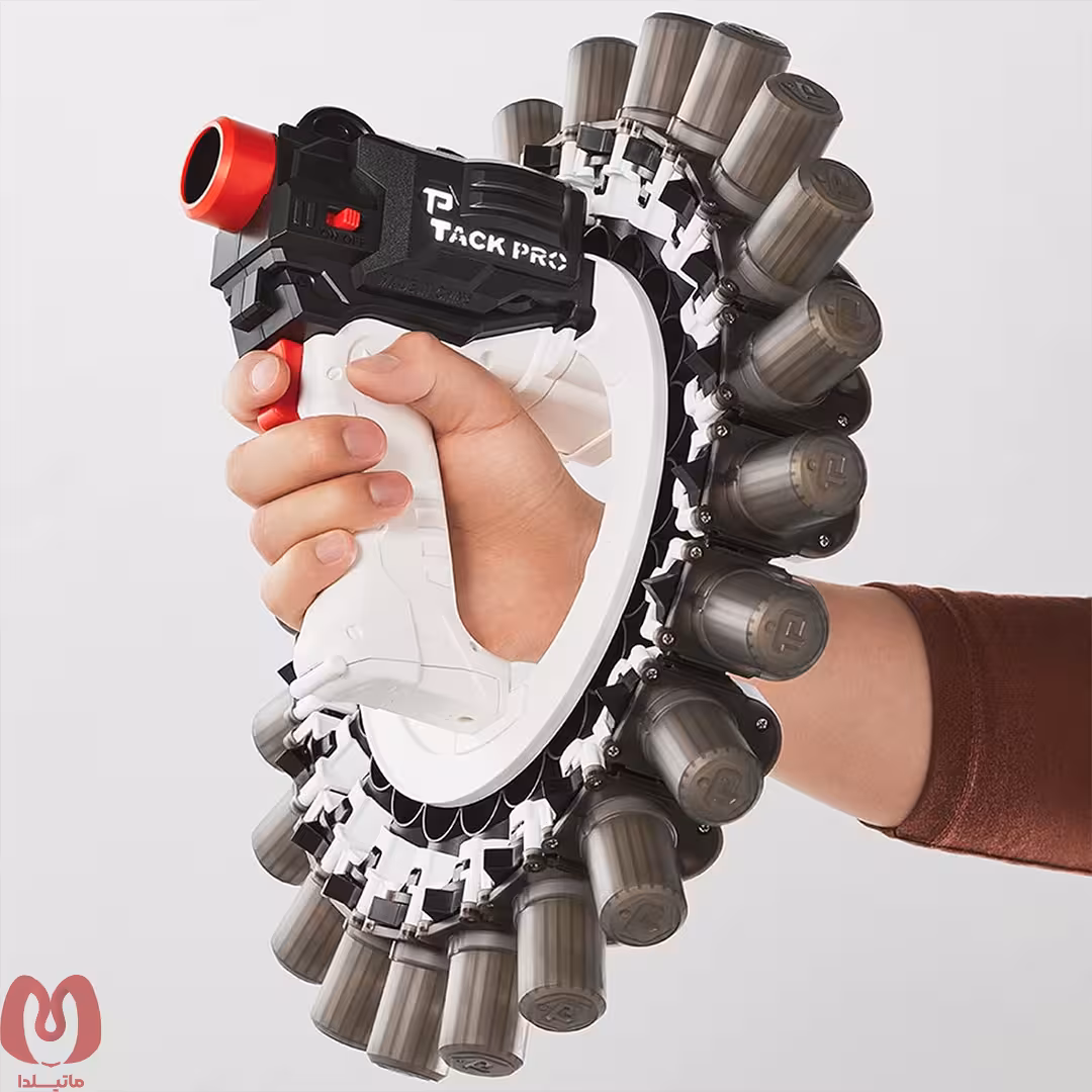 تفنگ بازی شارژی مدل Ring Toy Blaster توپ پرتابی کد 2009A