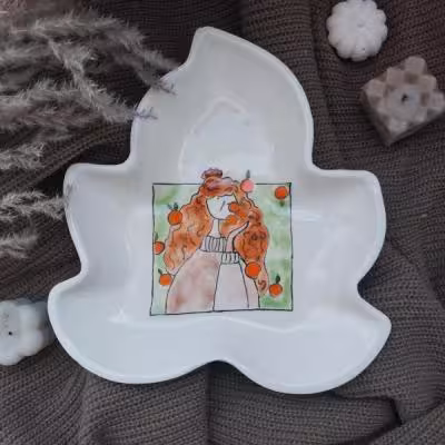 سالادخوری(شیرینی خوری)ظرف سرو مدل رویا