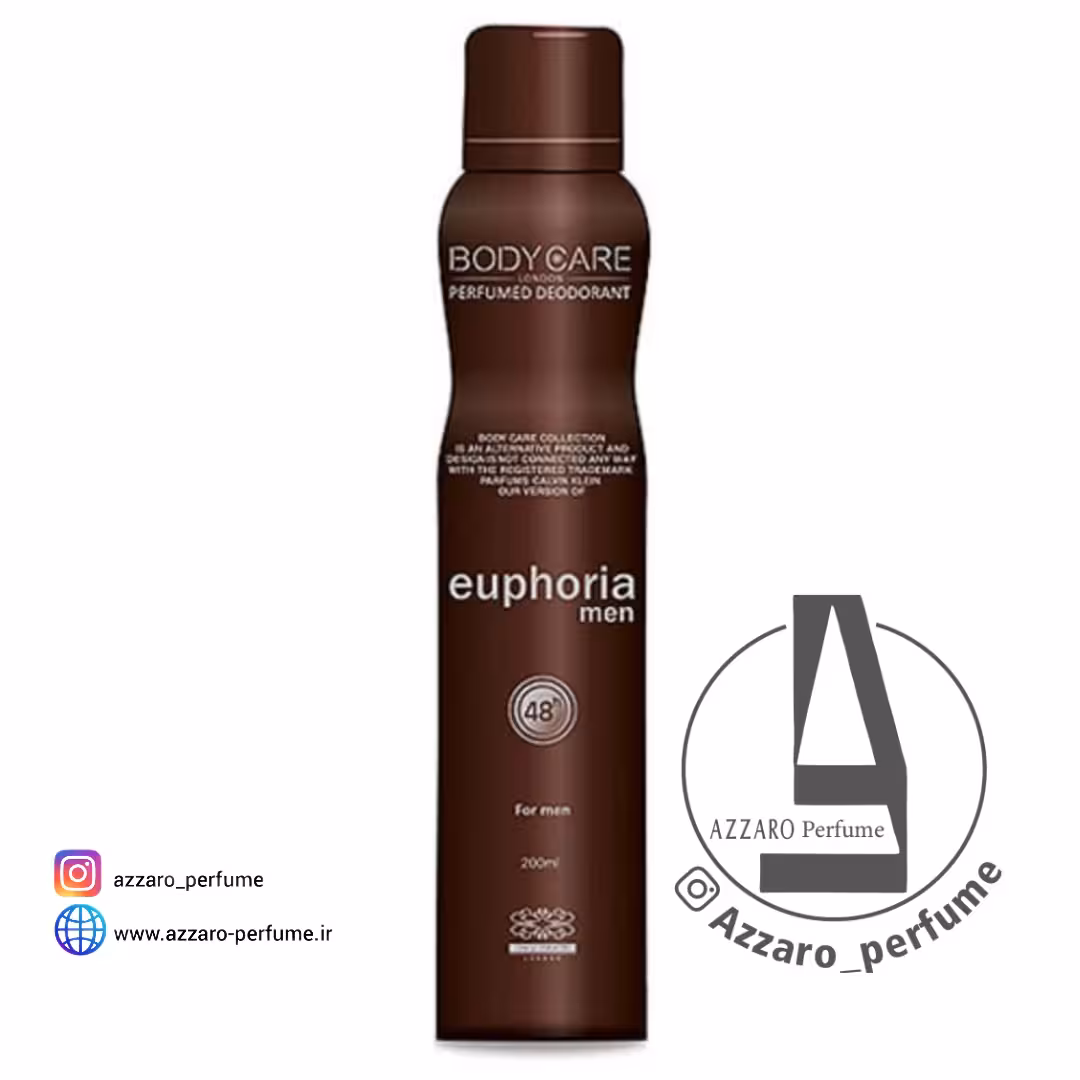 اسپری بدن مردانه بادی کر مدل Euphoria(ایفوریا) حجم 200میل
