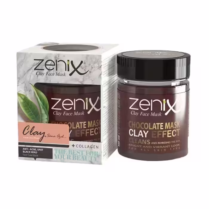 ماسک اسکراب ضدجوش و کلاژن زنیکس Zenix رایحه شکلات 190 گرم
